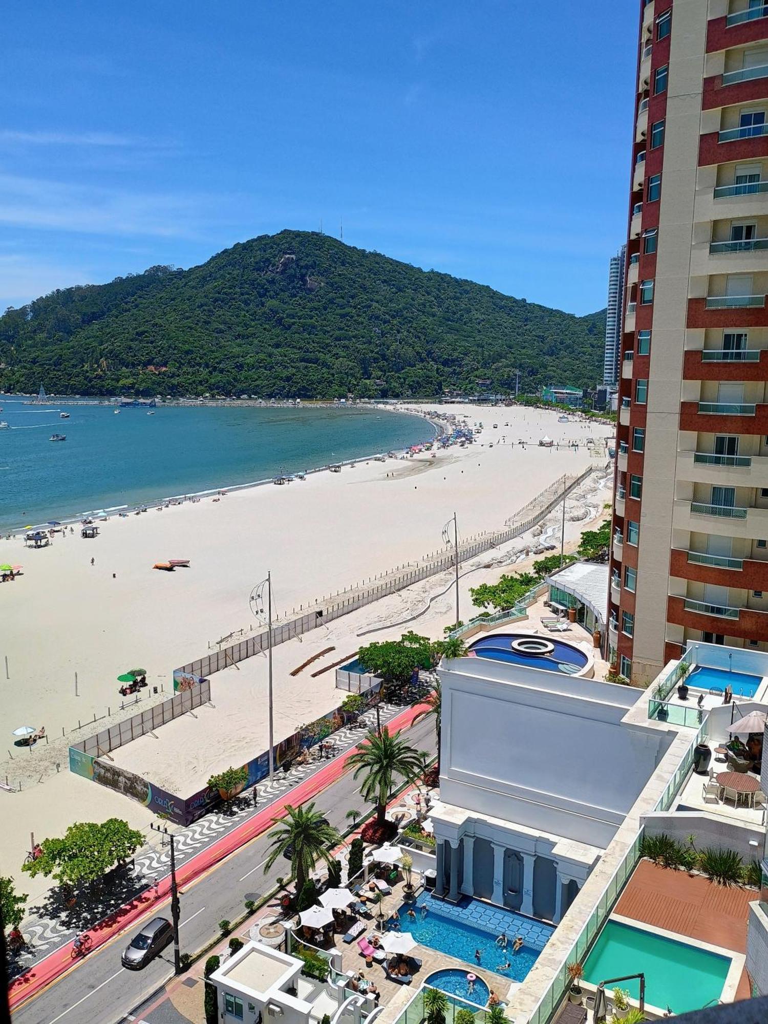 Excelente Ap Pe Na Areia Vista Mar Διαμέρισμα Balneário Camboriú Εξωτερικό φωτογραφία